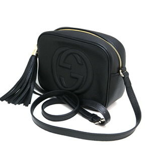 Gucci Disco Bag Leather Black